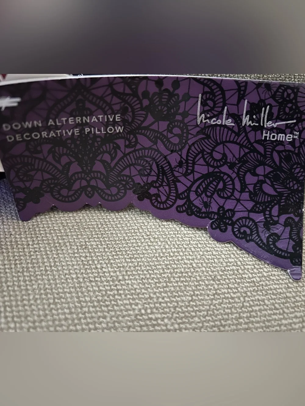 Nicole Miller Home soft black